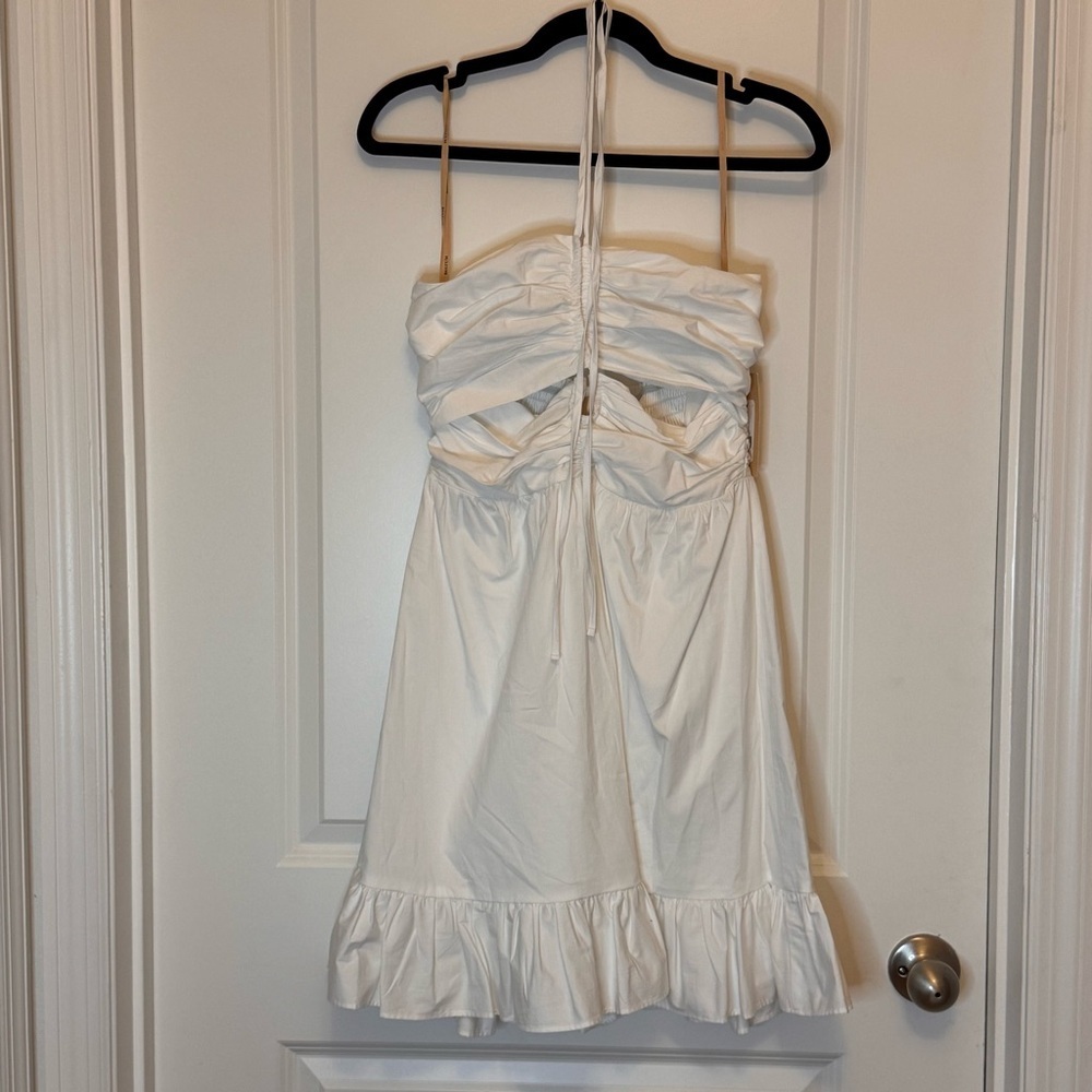 Bailey 44 White Zahara halter Dress - Picture 2 of 4
